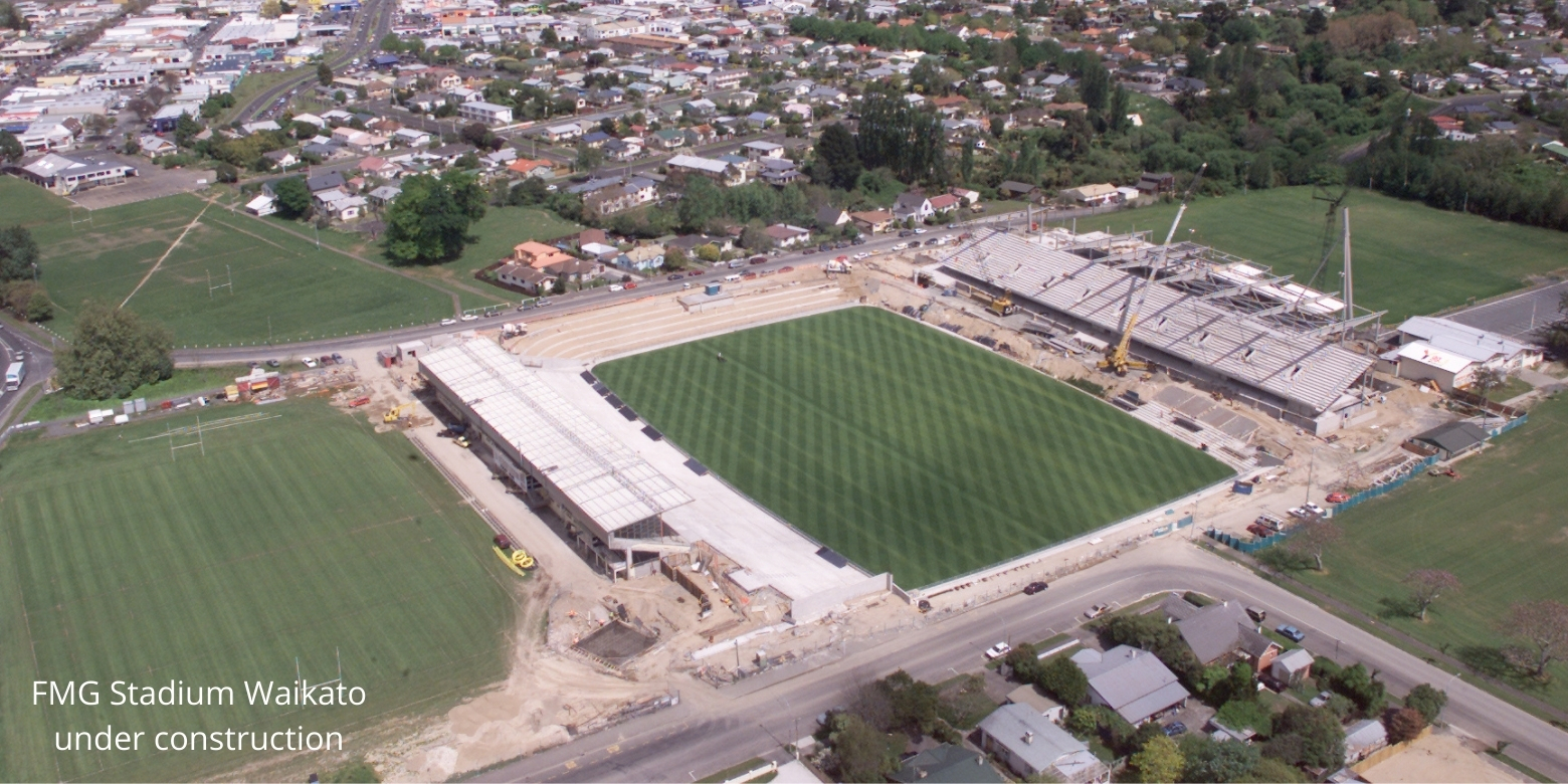 FMG Stadium under construction