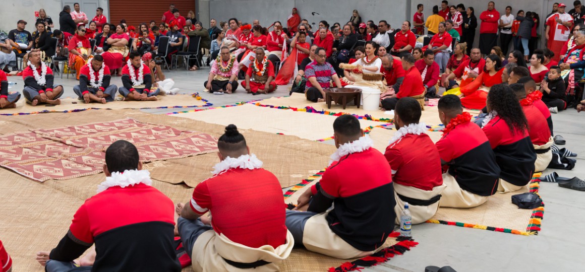 Kava Ceremony Welcomes Tonga Invitational XIII to Hamilton – FMG Stadium  Waikato