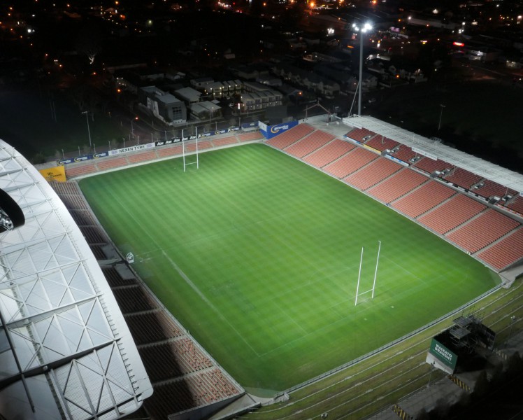 Aerial Exterior Venue July 2015 FMG Stadium Waikato 3