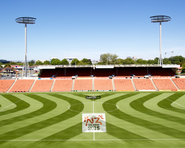 Waikato Stadium set for football history